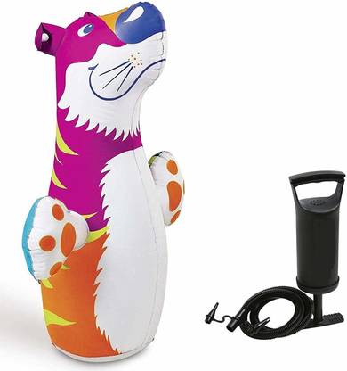 TOYLAND Combo Bop Shape 3-D Punching Inflatable Hoppers & Bouncer