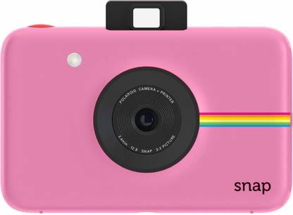 POLAROID Snap Instant Camera (Pink) with ZINK Zero Ink Printing Technology Instant Camera