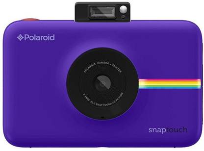 POLAROID Snap Touch With LCD Display (Purple) 2x3-Inch Premium ZINK Photo Paper (30 Pack) Instant Camera