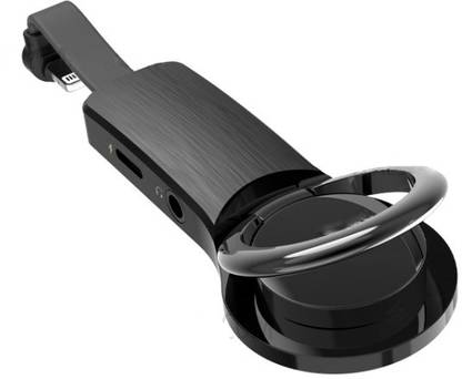 Blue Birds Black Fast Dual Lightning Best Ring Holder Adapter 3.5mm Phone Converter