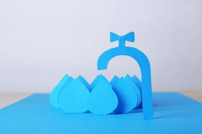 water conservation sticker poster|save environment|NO plastic|save earth|size:12x18 inch|multicolor Paper Print