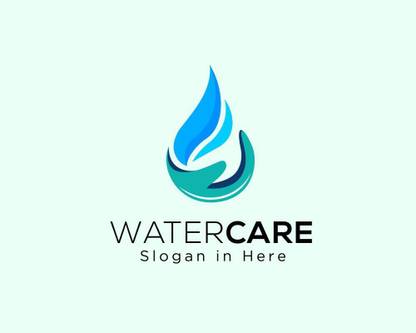 water caer slogan sticker poster|save environment Paper Print