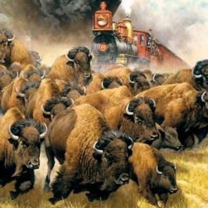 SunsOut Frank Mccarthy The Coming Of The Iron Horse