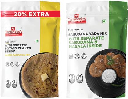 Tanawade's SMART FOOD Aloo Paratha Dual Combo-08 380 g