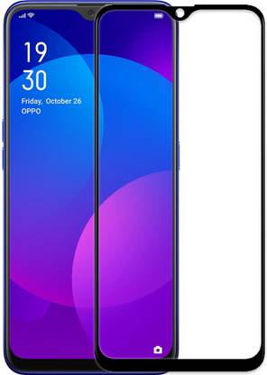 TrueObjects Edge To Edge Tempered Glass for Oppo F11