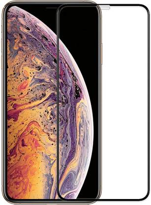 TrueObjects Edge To Edge Tempered Glass for Apple iPhone XS Max