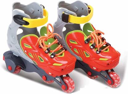 CrazyBuy Newest Design Land Roller Skating Shoes for Kids Quad Roller Skates - Size 12.5 UK