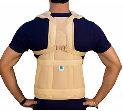 Aapson Taylor Brace, Durable orthosis with two rigid up right para-spinal bars Back / Lumbar Support