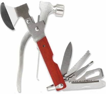 Corslet Multipurpose Swiss Army Hammer 12 Function Multi Utility Swiss Knife