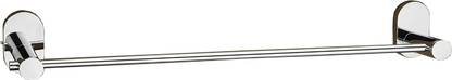 doozy Brezza Brass Towel Rod,Towel Bar,Bathroom Accessories (100% Pure Brass,Lifetime Anti Rust Corrosion-Free, Chrome Finish, Quality) 24 inch 1 Bar Towel Rod