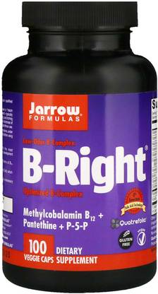 Jarrow Formulas B-Right, 100 Veggie Caps