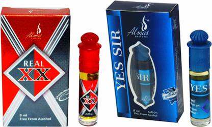 Almas REAL XX and YES SIR Edition fascinating Floral Attar
