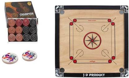 JD Sports medium carrom 66.04 cm Carrom Board