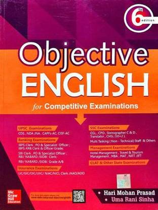 Objective English  - For Competitive Examinations