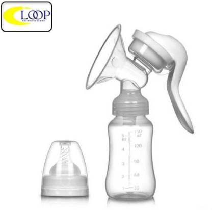 Loop Breast Feeding Pump Milk Bottle  - Manual