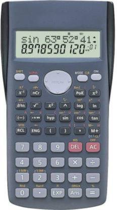 CocoRio Non-Programmable Scientific Calculator 82MS 2nd Gen Non-Programmable Scientific Calculator, 240 Functions and 2-line Display Scientific  Calculator