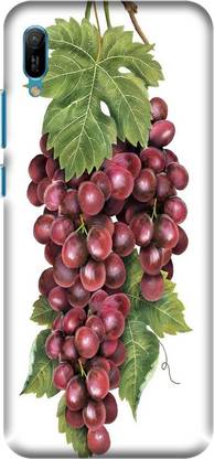 PNBEE Back Cover for Huawei Y6 Pro (2019), MRD-LX2- Grapes Print Mobile Case Cover