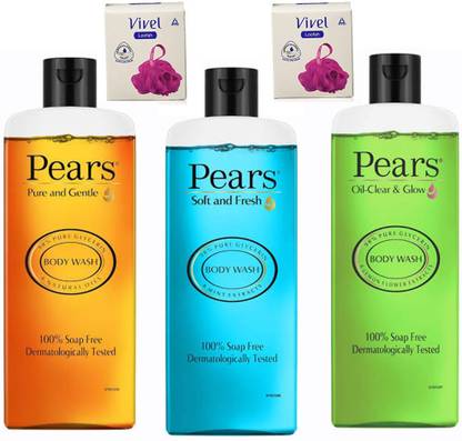Pears Pure And Gentle+ Mint Extract +Lemon Flower Extract