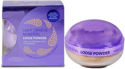 TUKAMCHA LOSSE POWDER LIGHT CRYSTAL MINERA FOR ALL SKIN TONE. (8683-2) Compact