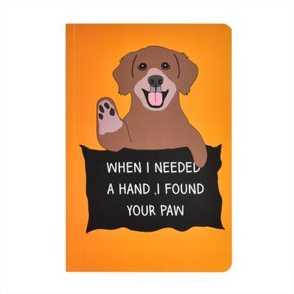 Papboo Notebook A5 Notebook Unruled 120 Pages