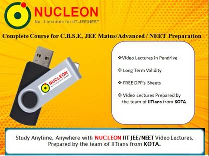 NUCLEON Complete Physical Chemistry Class 12 for IIT JEE/NEET by NV Sir