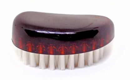 WIZME Soft Bristle Beard Brush For Men And Boys Use For Beard Hair Styling