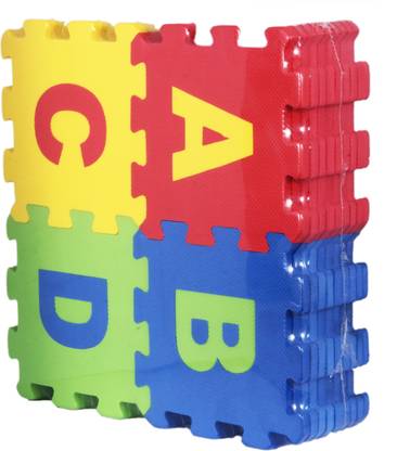 Adimac Eva Foam Puzzle Mat ABC Numbers 0 to 9 Flooring Mat