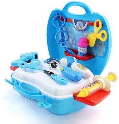 MUNCHKIN Land 18 PC Doctor Set Suitcase Toy