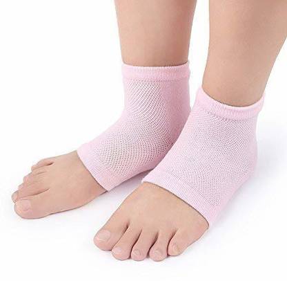 curve creation Silicone Gel Heel Socks for Dry Hard Cracked,Pain Relief, Foot Care,1 Pair Heel Support