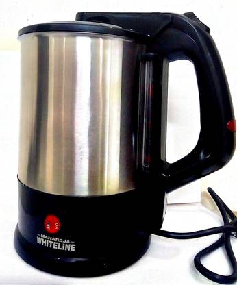 MAHARAJA WHITELINE Tea Maker Electric Kettle (1.5 L, Steel Black) Electric Kettle