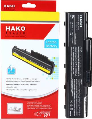 HAKO Acer Aspire 4920g 6 Cell Laptop Battery-Black 6 Cell Laptop Battery