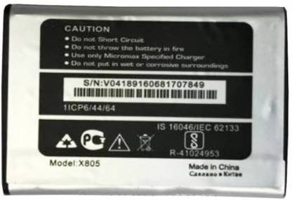 CHINKARA Mobile Battery For  MICROMAX Micromax x805