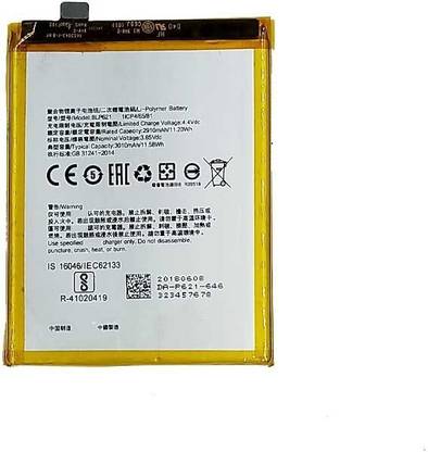 thinkme Mobile Battery For  OPPO R9s BLP621-2910mAh
