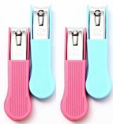 BELL Nail Stainless Steel Nail Clipper Cutter PACK OF 4