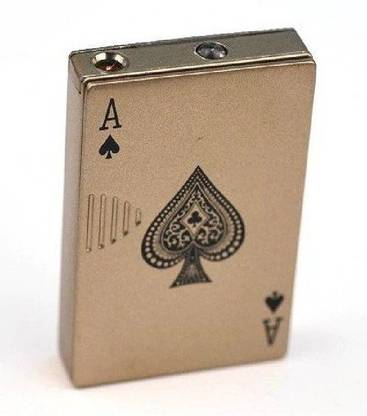 Bazaar Gali Card Lighter Playing Cards Cigarette Lighter Refillable Cigarette Lighter Pocket Lighter