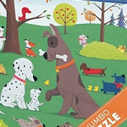 Mudpuppy Dog Days Jumbo Puzzle