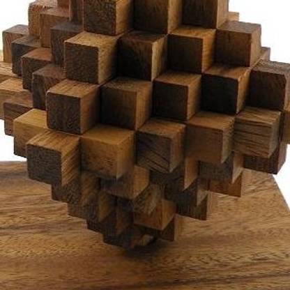 Winshare Puzzles and Games Ladder Wooden Brain Teaser Puzzle