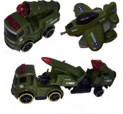 Haulsale Battlefield Launcher ,Missile Airplane Rocket Launcher & Push Cars