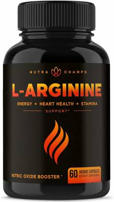 NUTRA CHAMPS Premium L Arginine 1500mg Nitric Oxide Supplement
