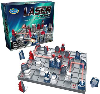 ThinkFun Laser Chess Two Player Strategy Educational Board Games