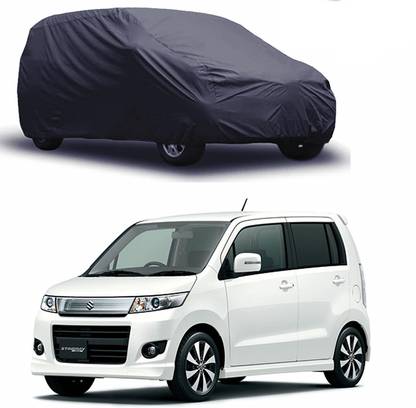 SS Mart Car Cover For Maruti Suzuki WagonR (Without Mirror Pockets)