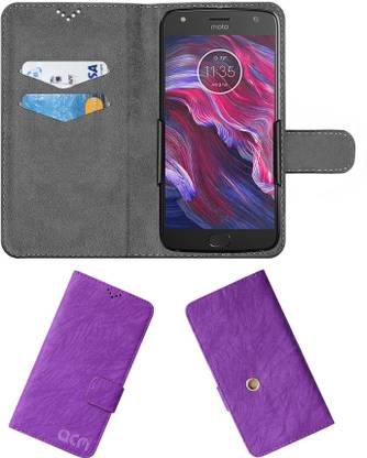 ACM Flip Cover for Motorola Moto X4