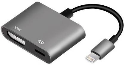 Tobo Lightning Cable 1 A 0.05 m Lightning to HDMI Adapter Lightning to Digital AV Adapter 1080P