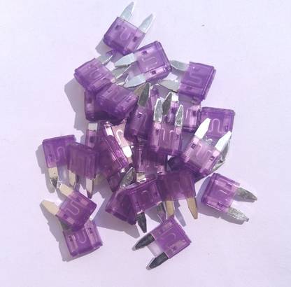 PBROS Mini Size Blade Fuse -35 AMP 20 Pieces Mini Size Blade Fuse -35 AMP(Pack of 20) Electrical Fuse