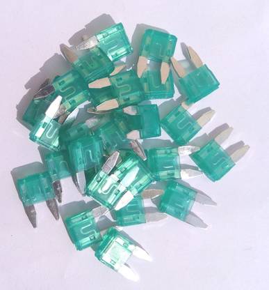 PBROS Mini Size Blade Fuse -30 AMP 20 Pieces Mini Size Blade Fuse -30 AMP(Pack of 20) Electrical Fuse