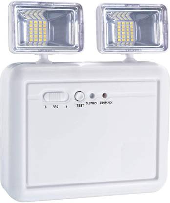 Flavo Emergency Light with Twin Spot Light -Small Size 15 hrs Lantern Emergency Light