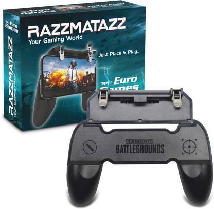 RPM Euro Games PUBG Triggers Controller For Android Gamepad Joystick Controller for Mobile Android Emulators L1R1 for Gaming of Mobile Shooting Games.  Gamepad
