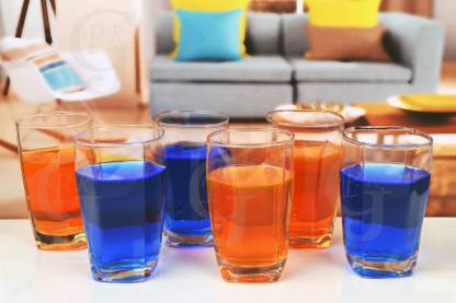PR Prashant (Pack of 6) pr-lx-019-po6 Glass Set Water/Juice Glass