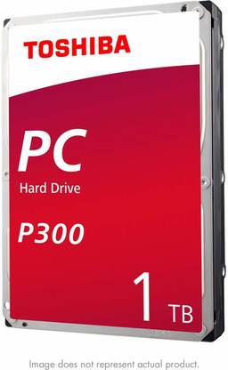 TOSHIBA 7200rpm 1 TB Desktop Red SATA Internal Hard Disk Drive (HDD) (HDWD110XZSTA)