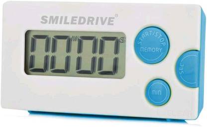 Smiledrive Countdown Timer with Digital Display For Kitchen, Lab, Exam Preparation Digital Kitchen Timer